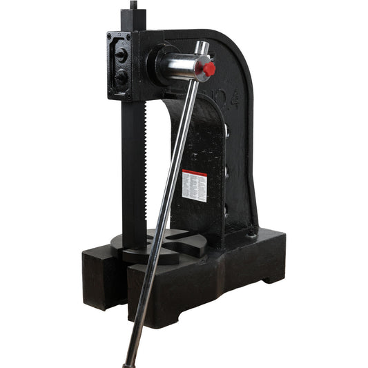 Gibraltar 805-10402 Arbor Press 1-3/4" Ram, 8-3/8" Throat Depth, 4 Ton Pressure, 16-3/4" Stroke, 15-3/4" Max Work Height
