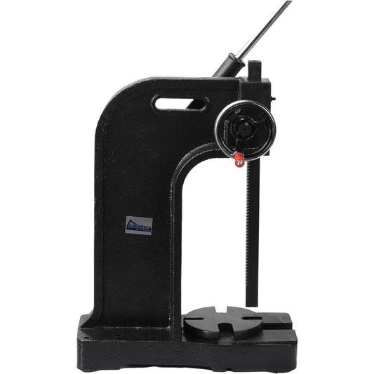 Gibraltar 805-11305 Arbor Press 1-1/4" Ram, 6-1/4" Throat Depth, 3 Ton Pressure, 12" Stroke, 17-1/2" Max Work Height