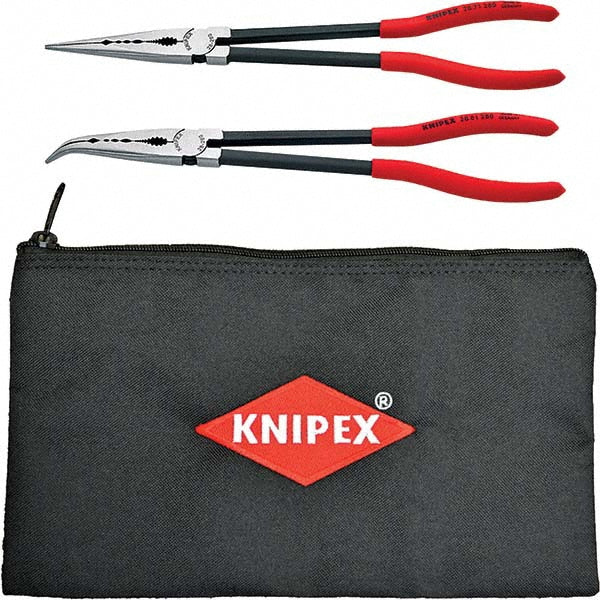 Knipex 9K 00 80 128 US Plier Set 2 Pc, Long Nose Pliers
