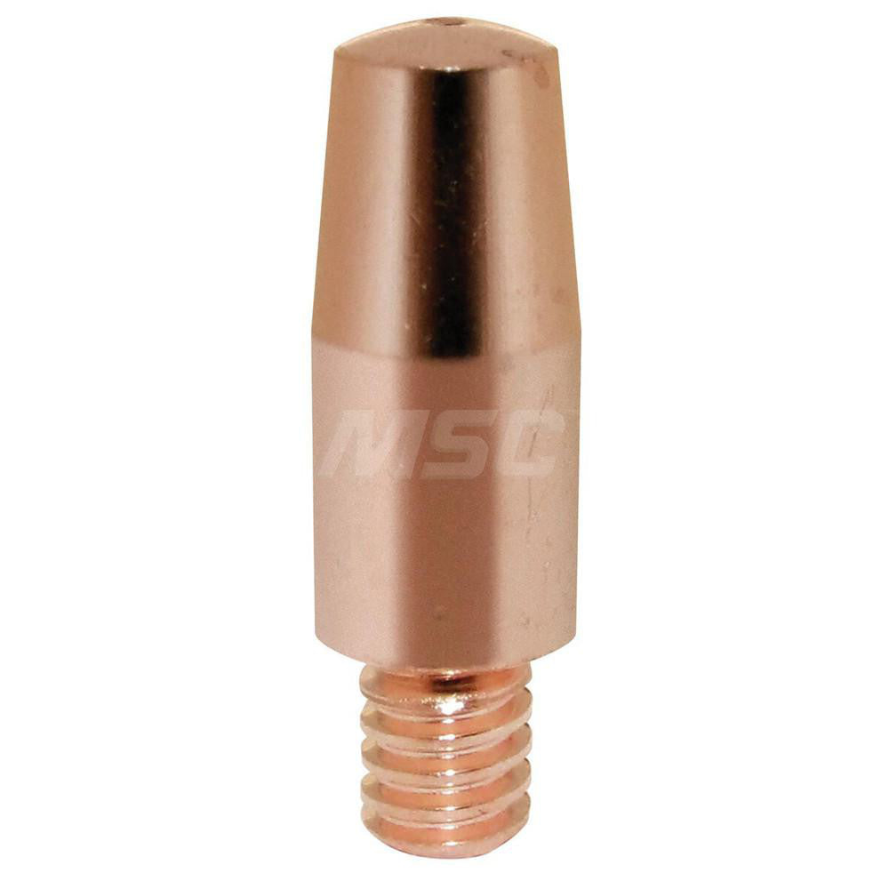 Lincoln Electric KP2744-035-B100 MIG Welder Contact Tip 0.035" Min x 0.035" Max Wire Dia, Threaded