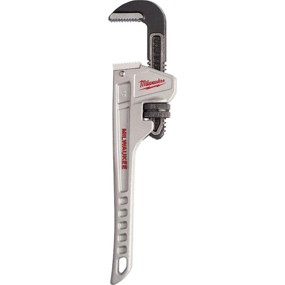 Milwaukee Tool 48-22-7210 Pipe Pipe Wrench 1-1/2" Max, 10" OAL, Aluminum