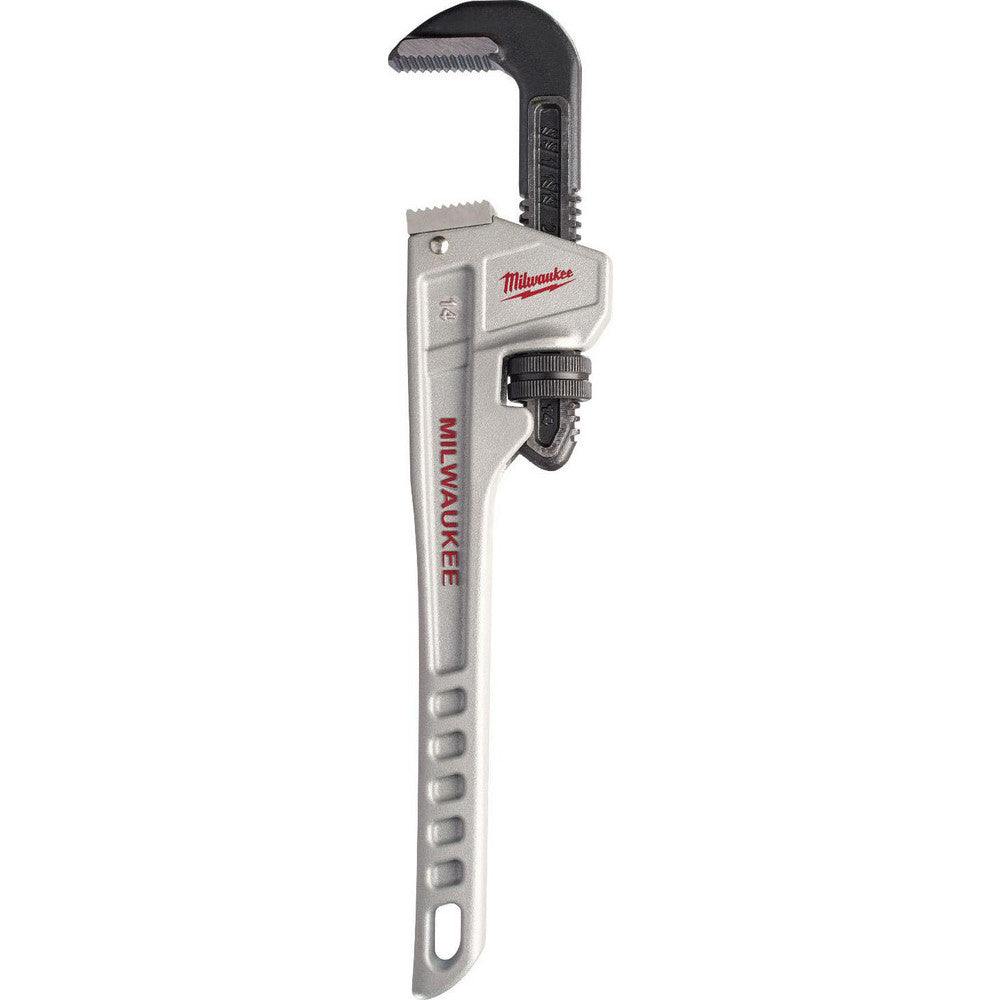 Milwaukee Tool 48-22-7214 Pipe Pipe Wrench 2" Max, 14" OAL, Aluminum