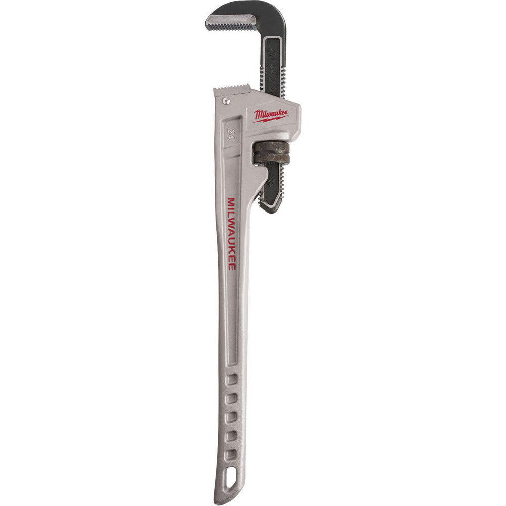 Milwaukee Tool 48-22-7224 Pipe Pipe Wrench 3" Max, 24" OAL, Aluminum