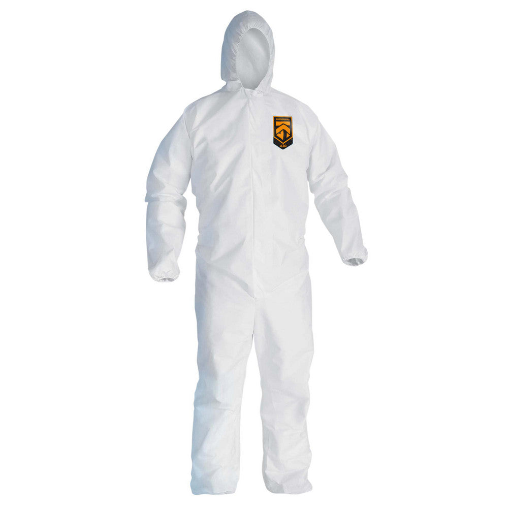 KleenGuard 46115 Disposable Coveralls Splash & Particle Protection, Size 2X-Large, 1.15 oz, Kleenguard Select, Zipper Closure