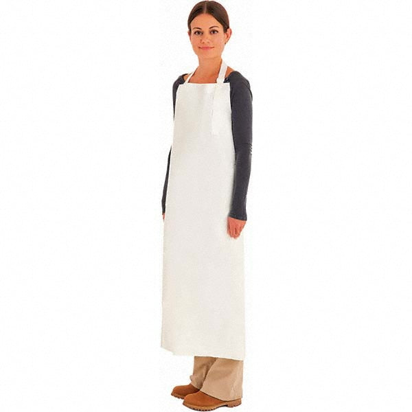 Ansell 951922 Disposable & Chemical-Resistant Apron  Fats & Oils-Resistant,  45" Length,  9.0000 mil Thick,  White