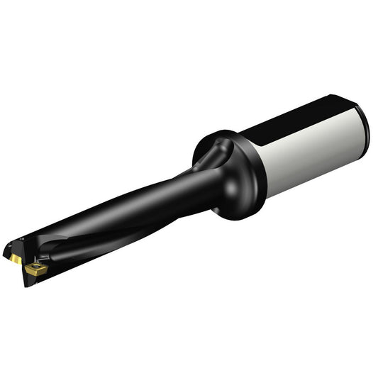 Sandvik Coromant 5724461 Indexable Insert Drill A880-D0687LX25-05, 17.45 mm Max Dia, 90.39 mm Max Depth, 5xD