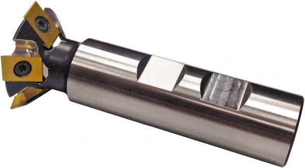 5th Axis DC1750-I 45° Included Angle, 1.791" Max Cutting Diam, CDE Insert Style, Indexable Dovetail Cutter