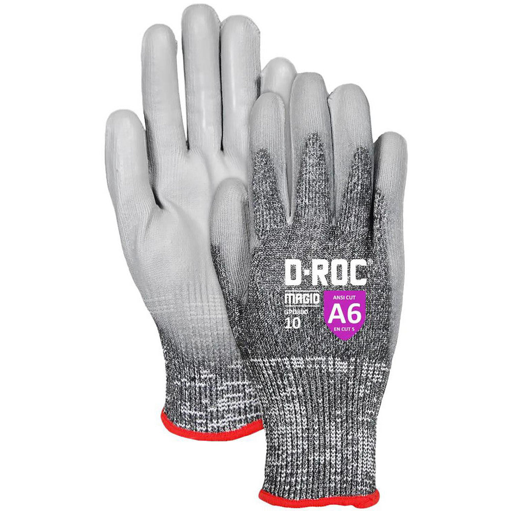 Value Collection GPD800-8 Cut, Puncture & Abrasive-Resistant Gloves Size M, ANSI Cut A6, ANSI Puncture 4, Hyperon & Steel Blend