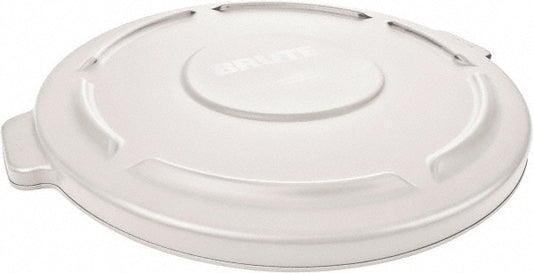 Rubbermaid FG263100WHT Trash Can & Recycling Container Lid Round, For 32 gal Trash Can