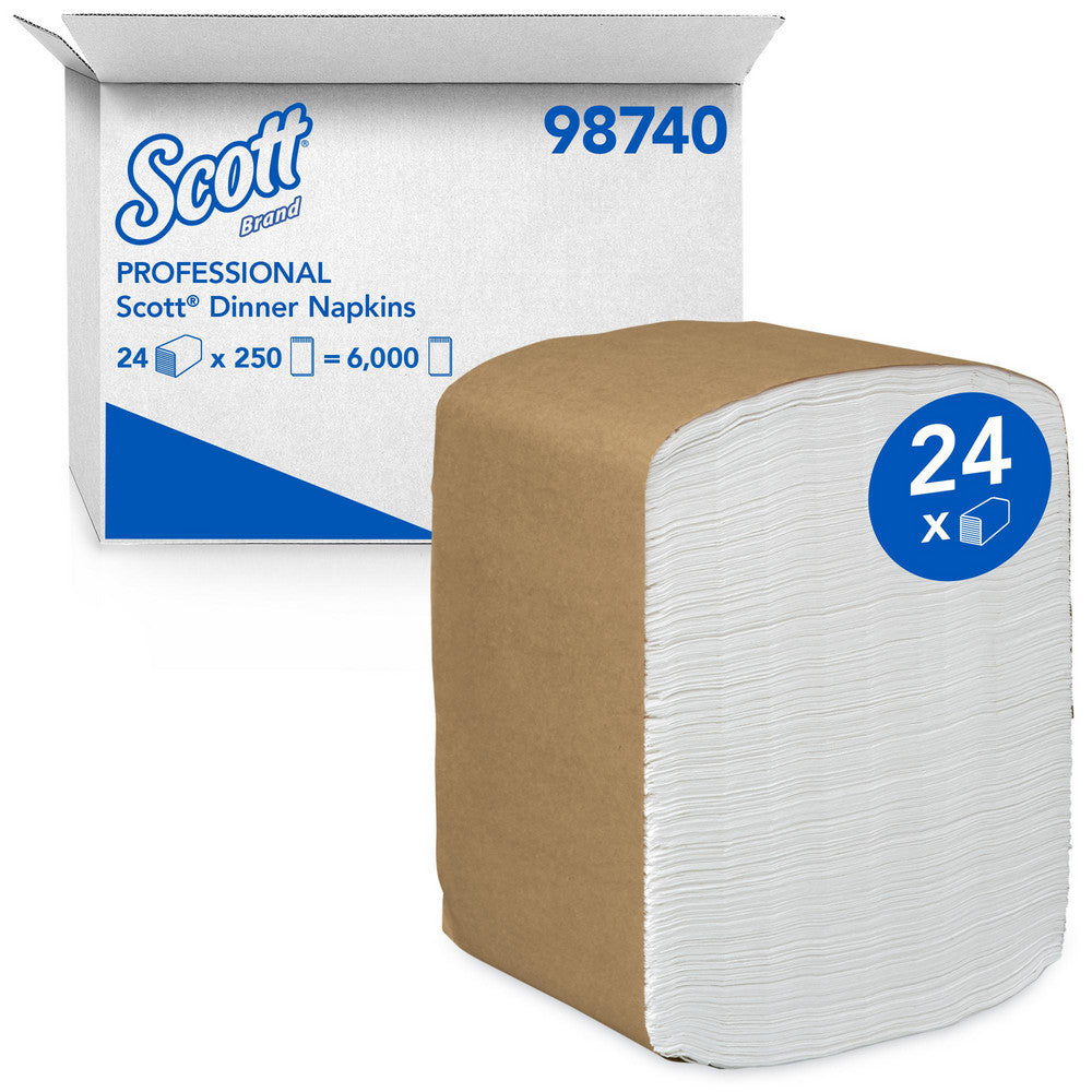 Scott 98740 13" Long x 12" Wide, Paper Napkins