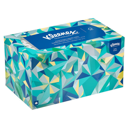 Kleenex 01701 Hand Towels (01701), with Premium Absorbency Pockets™, Pop-Up Box, White