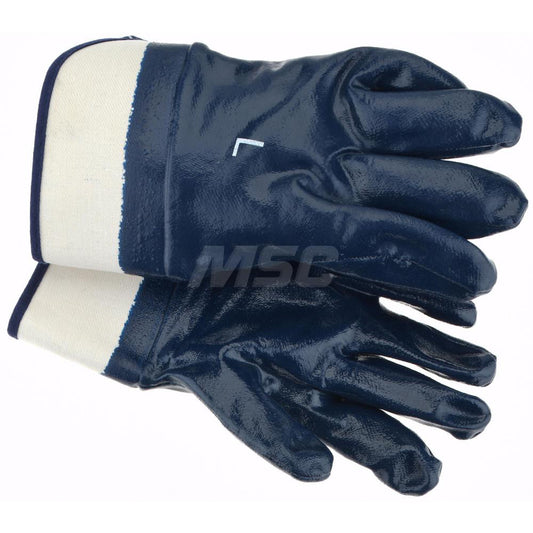 PRO-SAFE 56-3154/L Work Gloves PRO-SAFE Size Large, Nitrile-Coated Jersey, General Purpose