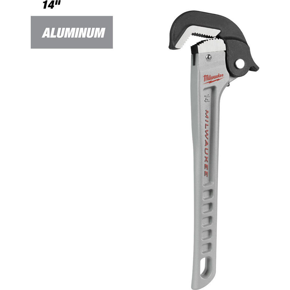 Milwaukee Tool 48-22-7414 Pipe Wrench Pipe Wrench 3/8 to 2", 341.88 mm OAL, Aluminum