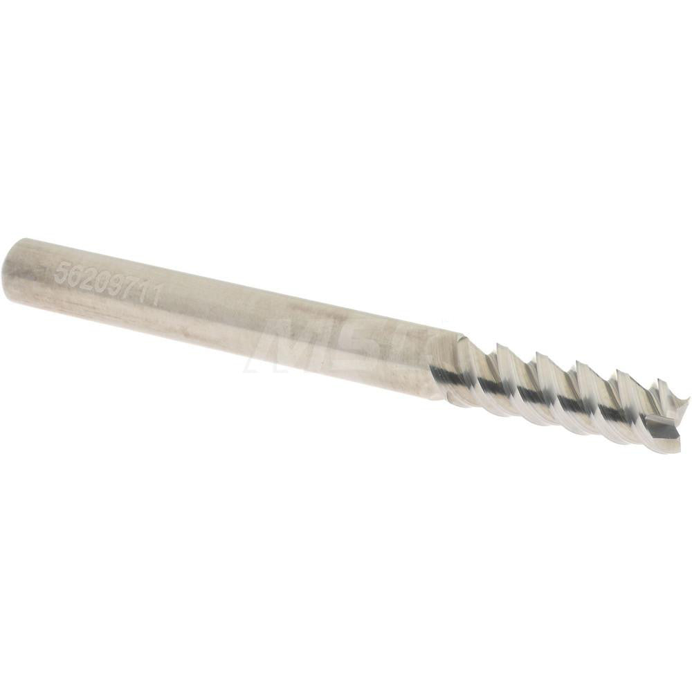 Accupro 2500183 Square End Mill 3/16" Dia, 9/16" LOC, 3 Flute, Solid Carbide