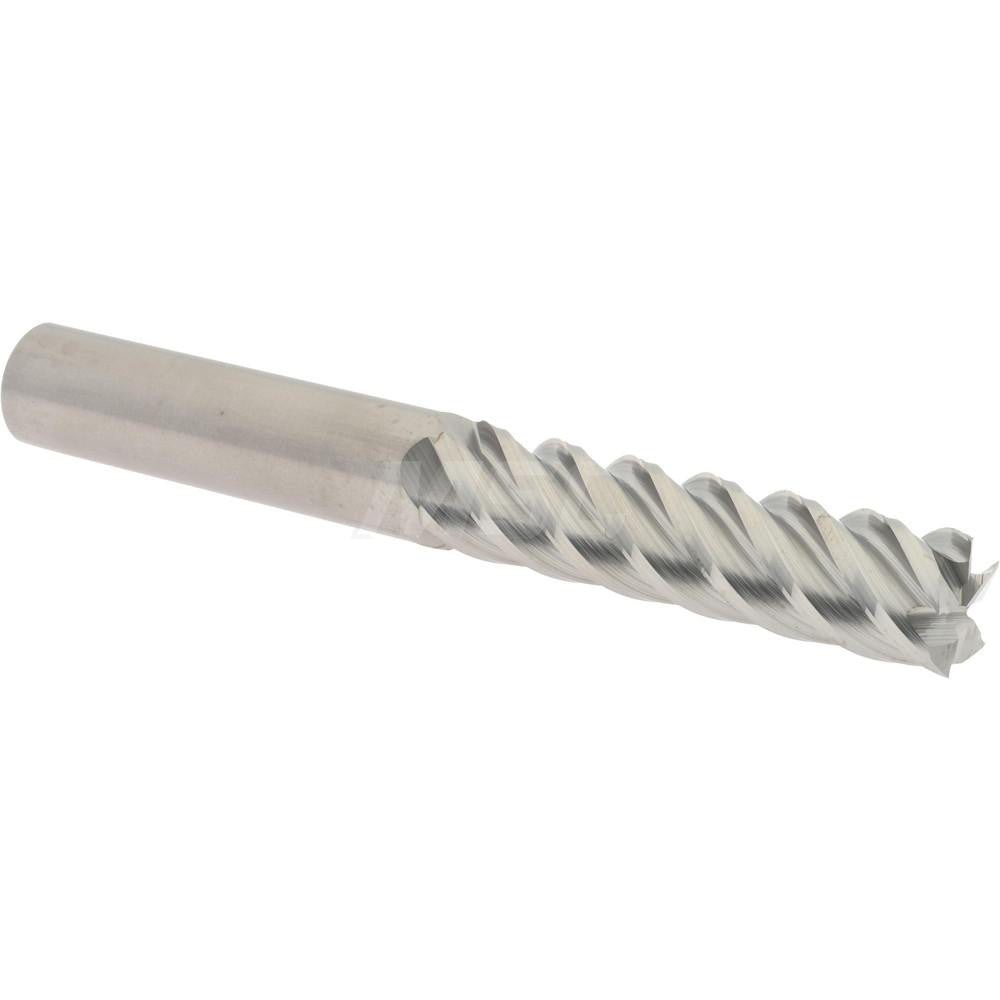 Accupro 2500163 Square End Mill 1/2" Dia, 2" LOC, 5 Flute, Solid Carbide