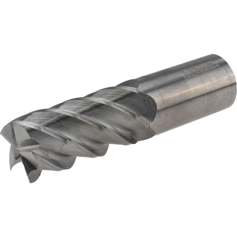Accupro 2500383 Square End Mill 1" Dia, 2" LOC, 5 Flute, Solid Carbide