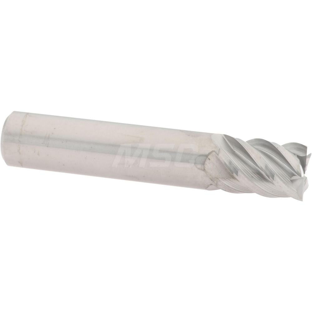 Accupro 2500212 Square End Mill 3/8" Dia, 1/2" LOC, 5 Flute, Solid Carbide