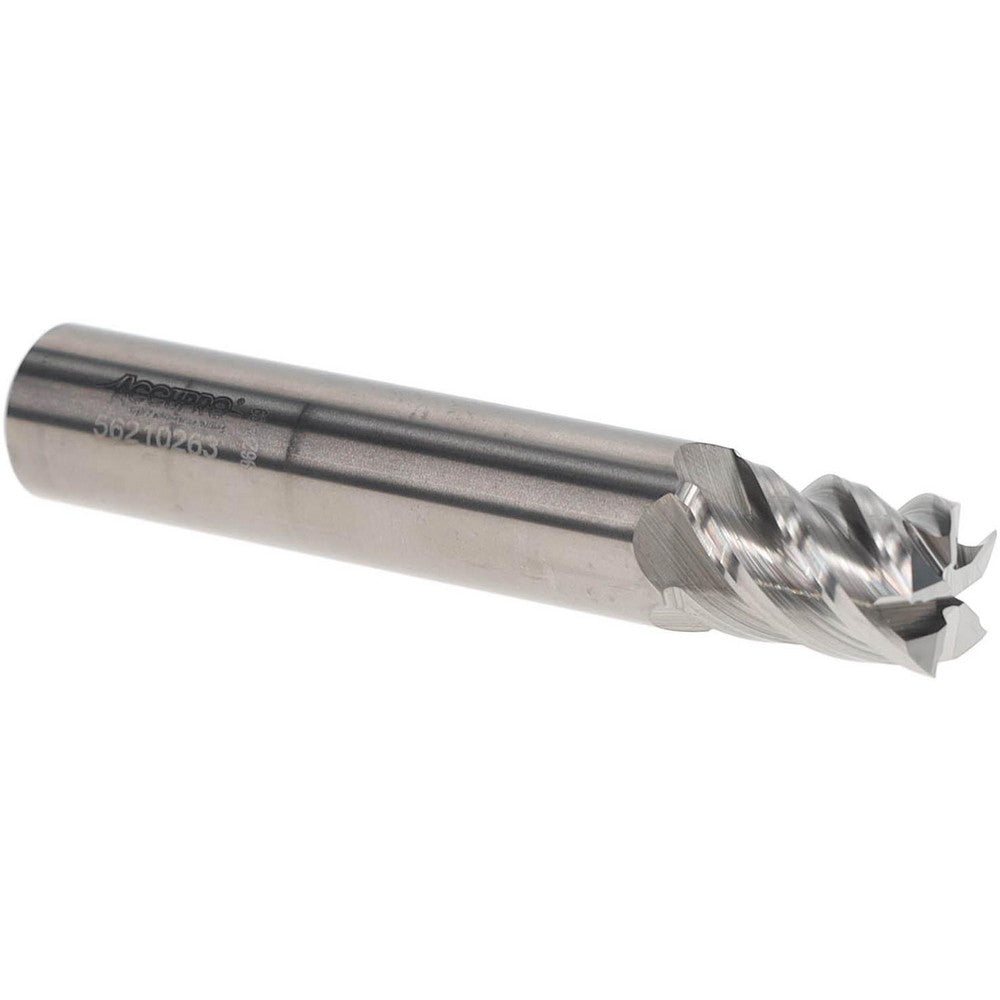 Accupro 2500207 Square End Mill 13/32" Dia, 9/16" LOC, 5 Flute, Solid Carbide