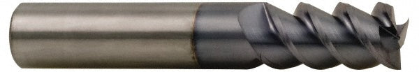 Accupro 2500076 Square End Mill 1/2" Dia, 1" LOC, 3 Flute, Solid Carbide