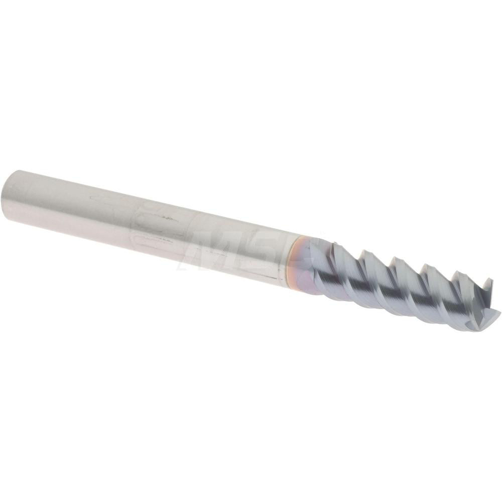 Accupro 2500190 Square End Mill 1/4" Dia, 3/4" LOC, 3 Flute, Solid Carbide