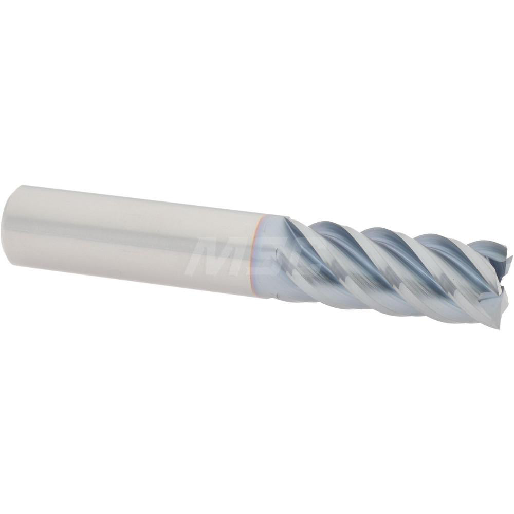Accupro 2500053 Square End Mill 1/2" Dia, 1-1/4" LOC, 5 Flute, Solid Carbide