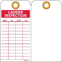 AccuformNMC RPT168G Inspection Tag 3" High, Unrippable Vinyl, "DANGER"
