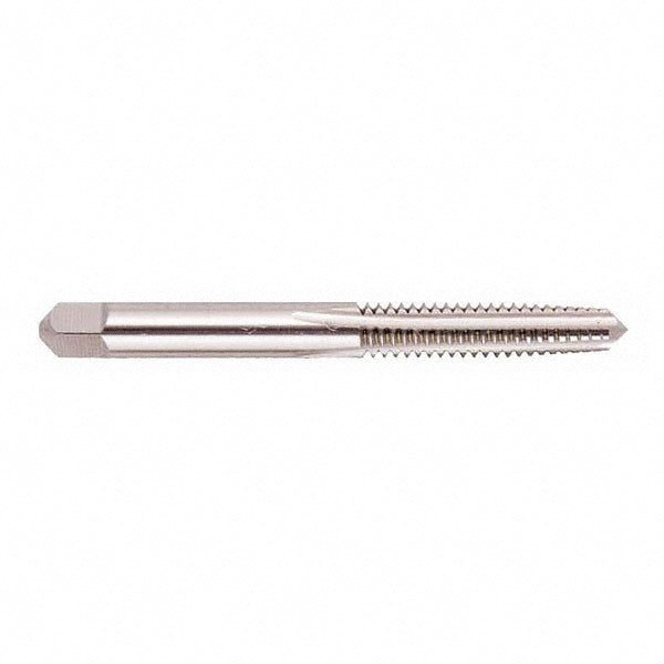 Regal Cutting Tools 012296AS Straight Flute Tap 1/2-18 UNS, 4 Flute, Plug Chamfer, HSS, Bright/Uncoated Finish