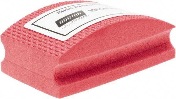 Norton 69014123529 Hand Sanding Pad 2-1/8 x 3-1/2", Fine Grade, Diamond