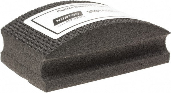 Norton 69014121518 Hand Sanding Pad 2-1/8 x 3-1/2", Medium Grade, Diamond