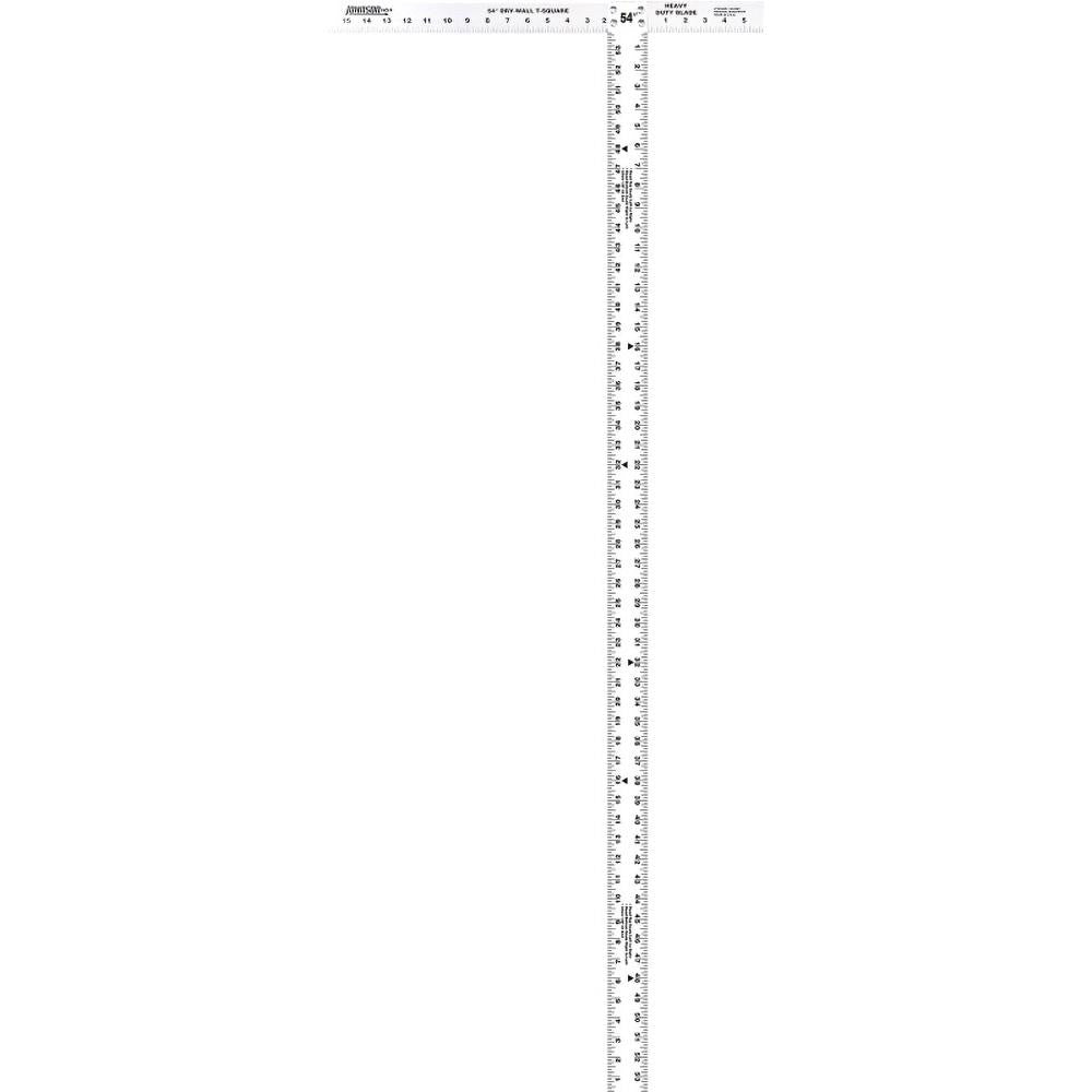 Johnson Level & Tool JTS54HD 54" Blade Length x 1-1/2" Blade Width, 22" Base Length x 2" Base Width Aluminum Square