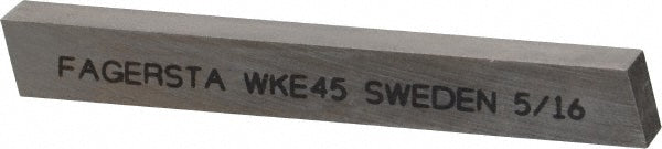 Seco 02005 Tool Bit Blank 5/16" Width, 5/16" Height, 2-1/2" OAL, WKE45, Cobalt, Square