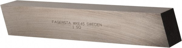 Seco 02024 Tool Bit Blank 1" Width, 1" Height, 5-1/2" OAL, WKE45, Cobalt, Square