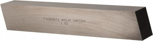 Seco 02024 Tool Bit Blank 1" Width, 1" Height, 5-1/2" OAL, WKE45, Cobalt, Square