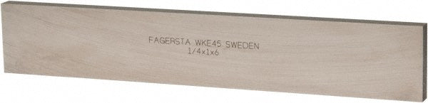 Seco 63005187 Tool Bit Blank 1/4" Width, 1" Height, 6" OAL, WKE45, Cobalt, Rectangle