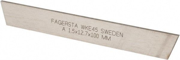 Seco 03161 Cutoff Blade Parallel, 1.5 mm Wide, 12.7 mm High, 100 mm Long