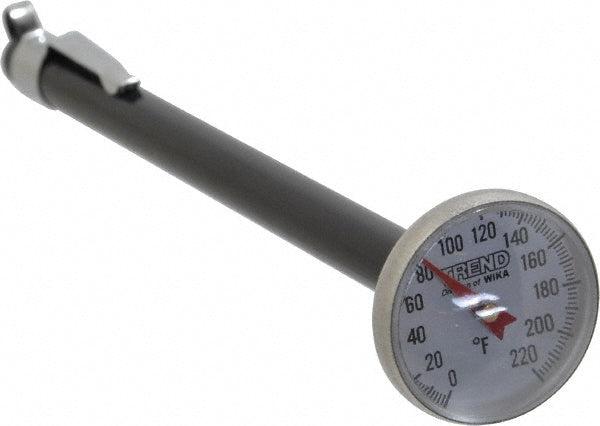 Wika 1005223D Bimetal Dial Thermometer 0 to 220 &deg F