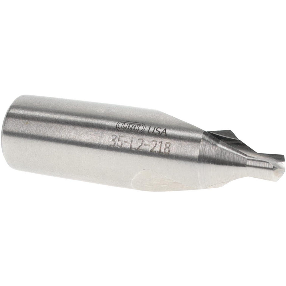 Link Industries 35-L2-218 Combo Drill & Countersink #15, 7/16" Body Dia, High Speed Steel