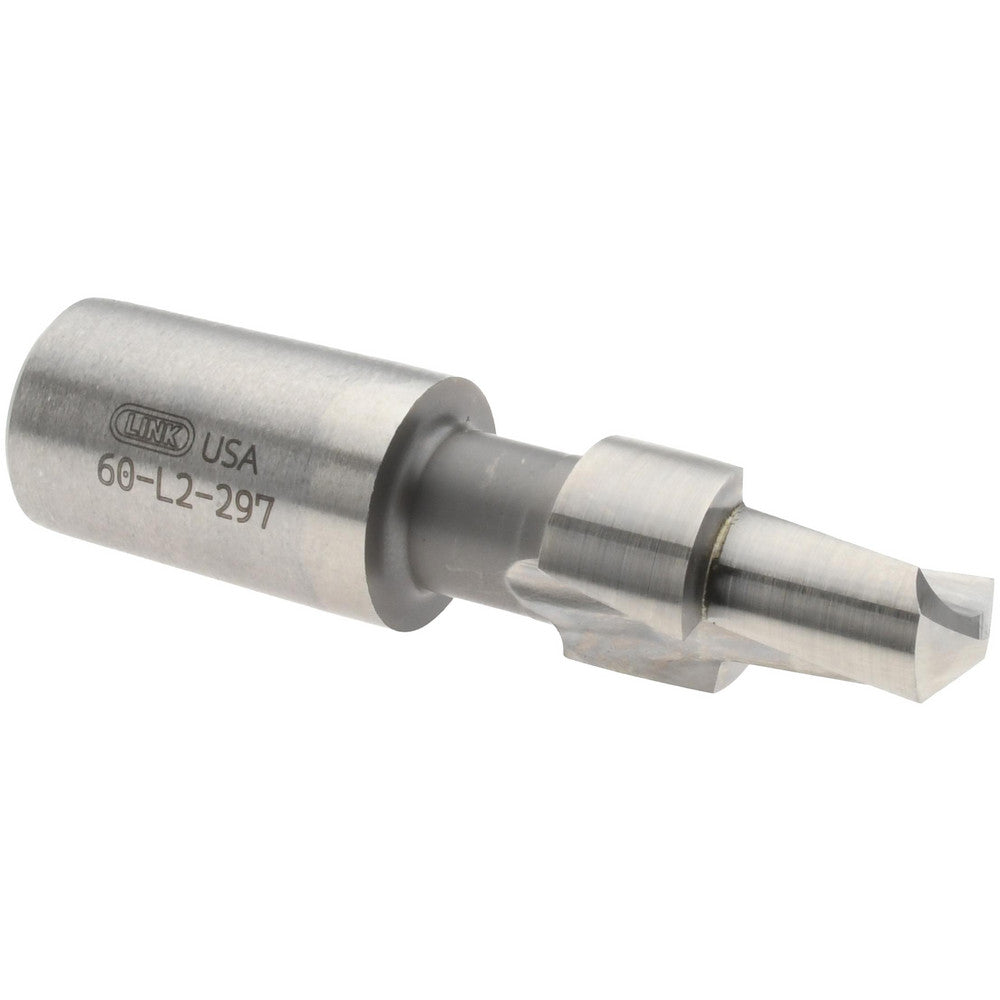 Link Industries 60-L2-297 0.28" Drill, 3/8" Pilot Length, High Speed Steel Bright Finish Combo Drill & Counterbore