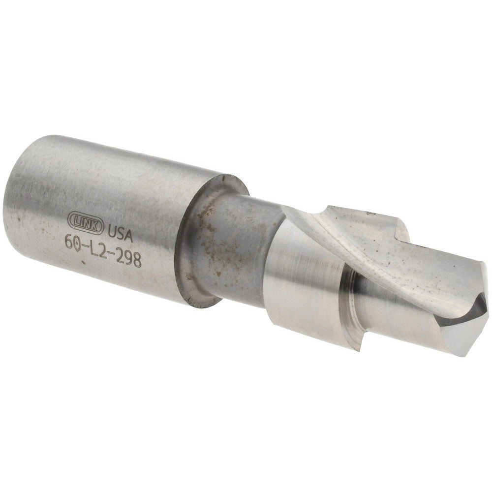 Link Industries 60-L2-298 0.34" Drill, 3/8" Pilot Length, High Speed Steel Bright Finish Combo Drill & Counterbore