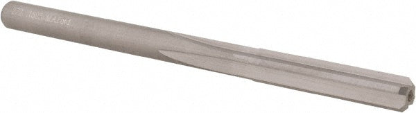 M.A. Ford 27218950 Chucking Reamer 0.1895" Dia, 2-3/4" OAL, 7/8" Flute Length, Straight Flute, Straight-Cylindrical Shank, Solid Carbide