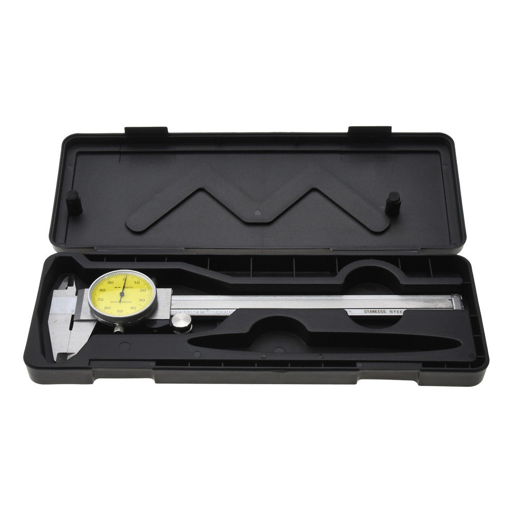Value Collection 102-1036 Dial Caliper 6'' Range, 0.001'' Graduation, 0.1'' per Revolution