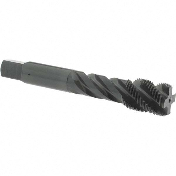 OSG 0139401 Spiral Flute Tap 5/8-18 UNF, 4 Flutes, Bottoming, 3B Class of Fit, Vanadium High Speed Steel, Oxide Coated
