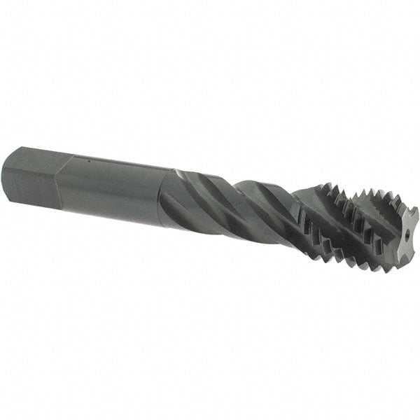 OSG 0139601 Spiral Flute Tap 3/4-10 UNC, 4 Flutes, Bottoming, Vanadium High Speed Steel, Oxide Coated