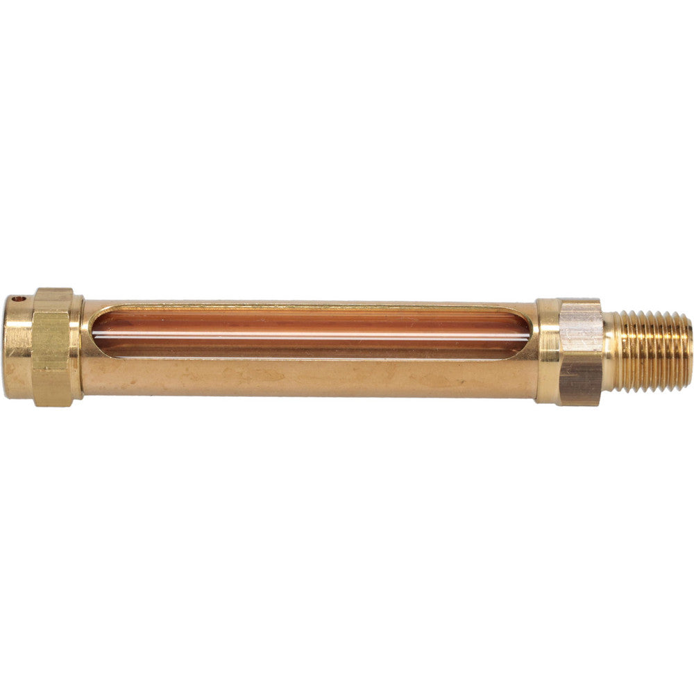 LDI Industries G305-2 2-3/4 Inch Long Sight, 1/4 Inch Thread Size, Buna-N Seal Straight to Male Thread, Vented Oil-Level Indicators and Gauge