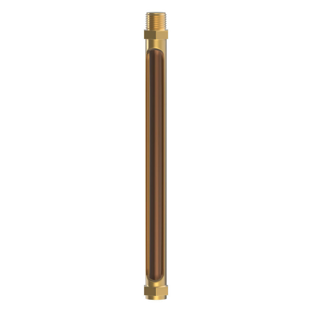 LDI Industries G323-2 7-1/2 Inch Long Sight, 1/4 Inch Thread Size, Buna-N Seal Straight to Male Thread, Vented Oil-Level Indicators and Gauge