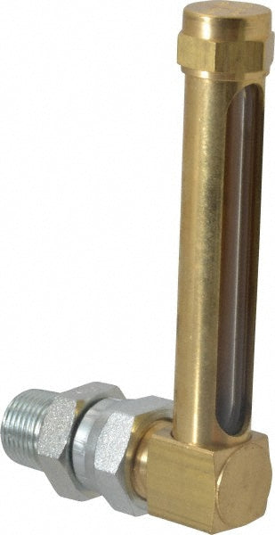 LDI Industries G655-3 2-3/4 Inch Long Sight, 3/8 Inch Thread Size, Buna-N Seal Union Coupling, Vented Oil-Level Indicators and Gauge