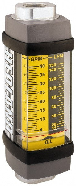 Hedland H600A-015 1/2" SAE Port Oil & Petroleum-Based Liquid Flowmeter