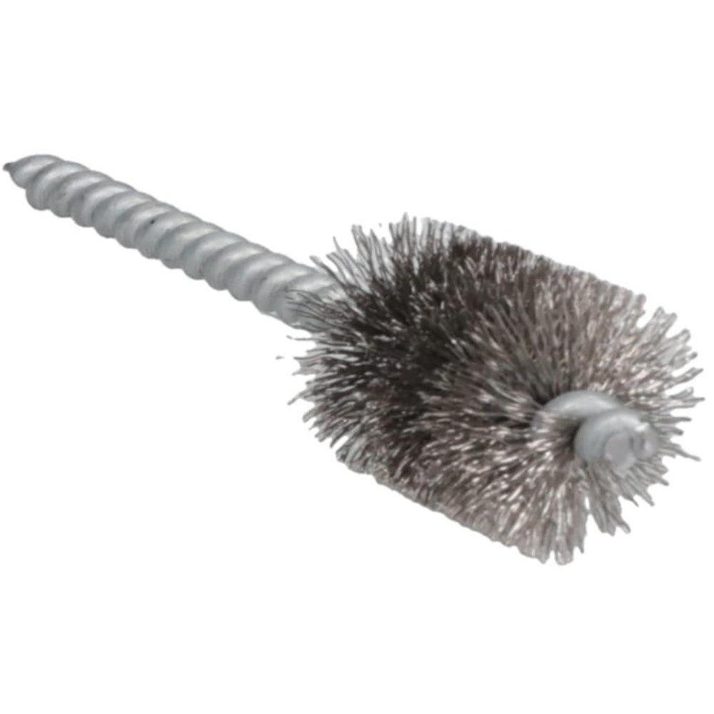 Schaefer Brush 08747-12 5/8 Inch Inside Diameter, 13/16 Inch Actual Brush Diameter, Stainless Steel, Power Fitting and Cleaning Brush