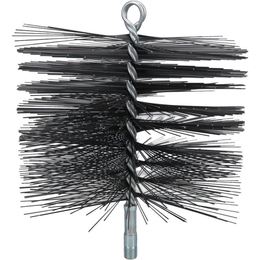 Schaefer Brush 36408 8" Diam Round, Tempered Steel Wire Chimney Brush