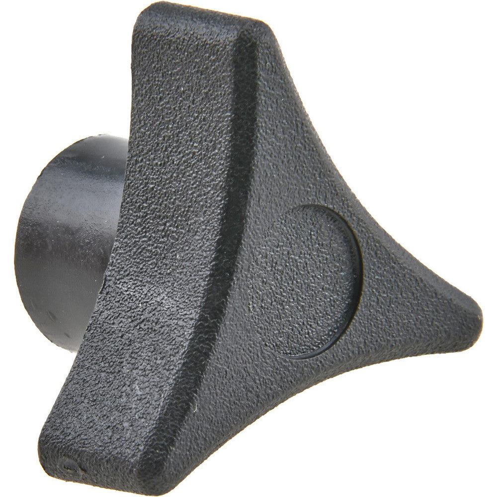 Gibraltar KN4C----3P4B-21 3 Arm Knobs Style Female Insert Head Dia 1.75 in Height (Inch) 1.05 in Height (mm) 1.05 in Hub Dia 0.75 in Material Polypropylene Hole Depth 0.37 in Hub Height 0.49 in Head Height 0.56 in Hole Depth (Decimal Inch) 0.37 Color Black F